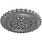 Ekena Millwork Sellek Ceiling Medallion (Fits Canopies up to 1 1/8"), 18 1/2"OD x 7/8"ID x 1 1/2"P, Platinum CM18SKPLS - alternate 2